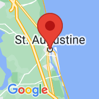 Map of Saint Augustine, FL US